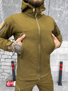 Тактический теплый военный комплект Mystery ( Куртка + Штаны ), Камуфляж: Койот, Размер: XXL - изображение 4