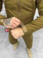 Тактический теплый военный комплект Mystery ( Куртка + Штаны ), Камуфляж: Койот, Размер: XXL - изображение 6