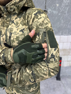 Тактичний теплий військовий комплект Squad ( Куртка + Штани ), Камуфляж: Піксель ЗСУ, Розмір: XL - зображення 4
