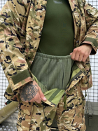 Тактический теплый зимний военный комплект Lader ( Куртка + Штаны ), Камуфляж: Мультикам, Размер: XL - изображение 8