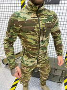 Тактичний теплий військовий комплект Mission ( Куртка + Фліска + Штани ), Камуфляж: Мультикам, Розмір: L - зображення 5