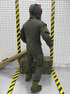 Тактический теплый военный комплект Leader ( Куртка + Штаны ), Камуфляж: Олива, Размер: L - изображение 2