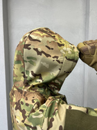 Тактический теплый военный комплект Pixar ( Куртка + Штаны ), Камуфляж: Мультикам, Размер: XXL - изображение 6