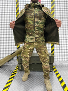 Тактический теплый военный комплект Mission ( Куртка + Флиска + Штаны ), Камуфляж: Мультикам, Размер: М - изображение 4