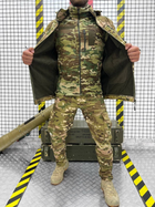 Тактический теплый военный комплект Mission ( Куртка + Флиска + Штаны ), Камуфляж: Мультикам, Размер: XL - изображение 4