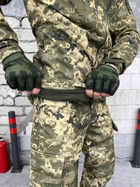 Тактичний теплий військовий комплект Squad ( Куртка + Штани ), Камуфляж: Піксель ЗСУ, Розмір: L - зображення 6