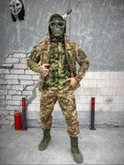 Тактичний теплий військовий комплект Shark ( Куртка + Фліска + Штани ), Камуфляж: Піксель, Розмір: M - зображення 1