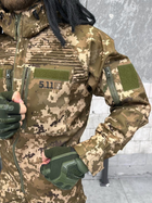 Тактический теплый военный комплект Makeva ( Куртка + Штаны ), Камуфляж: Пиксель, Размер: XL - изображение 4