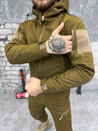 Тактический теплый военный комплект Mystery ( Куртка + Штаны ), Камуфляж: Койот, Размер: XL - изображение 5