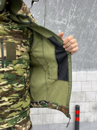 Тактический теплый военный комплект Shark ( Куртка + Флиска + Штаны ), Камуфляж: Мультикам, Размер: XXL - изображение 4