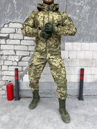 Тактический теплый военный комплект Squad ( Куртка + Штаны ), Камуфляж: Пиксель ВСУ, Размер: M - изображение 3