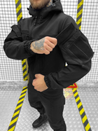 Тактический теплый военный комплект Leader ( Куртка + Штаны ), Камуфляж: Черный, Размер: M - изображение 4