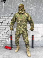 Тактический зимний военный комплект Fovard ( Куртка + Штаны ), Камуфляж: Мультикам, Размер: XXL - изображение 1