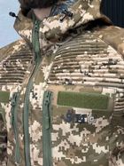 Тактичний теплий військовий комплект Plag ( Куртка + Штани ), Камуфляж: Піксель, Розмір: XL - зображення 4