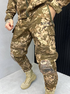 Тактический теплый военный комплект Plag ( Куртка + Штаны ), Камуфляж: Пиксель, Размер: S - изображение 8
