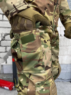 Тактический теплый военный комплект Fovard ( Куртка + Штаны ), Камуфляж: Мультикам, Размер: M - изображение 8