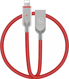 Kabel power-off U-Sun Usams US-SJ170 USB - Lighting 1.9 m czerwony (6958444951102) - obraz 1