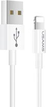 Kabel UsamsU23 US-SJ283 USB - Lighting 1 m biały (6958444962856) - obraz 1