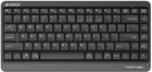 Клавіатура бездротова A4Tech FBK11 Wireless Grey (A4TKLA47124) - зображення 1
