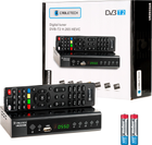 Tuner cyfrowy dekoder telewizji naziemnej Cabletech DVB-T2 HEVC H.265 URZ0336B (5901890068154) - obraz 5