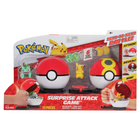 Zestaw gier Jazwares Gra Pikachu vs Bulbasaur Surprise Attack Pokemon z figurkami 1 szt (191726409526)