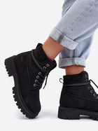 Жіночі зимові черевики низькі Cross Jeans MM2R4012C 37 Чорні (8697319521511) - зображення 5
