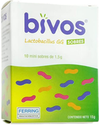 Probiotyki Bivos Probiotic 10 sachets (8470001631725) - obraz 1