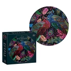 Пазлы круглые Interdruk Secret Garden №1 "Павлины в саду" d63 см 500 шт (342058)