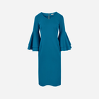 Sukienka ołówkowa damska Makover K002 L Niebieska (5903068457296) - obraz 3