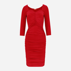 Плаття жіноче Makover K006 XL Червоне (5903068458071) - зображення 3
