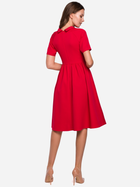 Сукня жіноча Makover K028 XXL Червона (5903068461538) - зображення 2