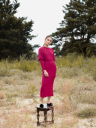 Сукня жіноча Makover K079 XL Фіолетова (5903068495458) - зображення 4