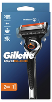 Maszynka do golenia Gillette Fusion5 ProGlide Flex Ball z 2 wymiennymi wkładami (7702018390816) - obraz 3