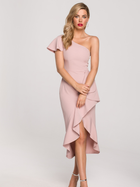 Сукня жіноча Makover K146 XXL Рожева (5903887682664) - зображення 1