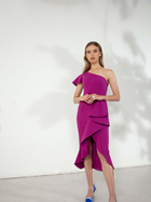 Сукня жіноча Makover K146 L Фіолетова (5903887682725) - зображення 4