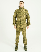 Костюм Горка НП камуфляжный Пиксель, куртка с капюшоном, ткань грета, 54 - изображение 1