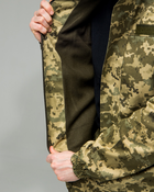 Костюм камуфляжний Гірка піксель утеплений на флісі, куртка з капюшоном, тканина грета, №1 Куртка на флісі, 58 - зображення 7