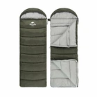 Спальник з капюшоном з правим блиском Naturehike U350 NH20MSD07 1 °C 220x75 см Green (6927595767238-R)