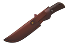 Нож Охотничий с широким клинком в кожаном чехле FB 1883 - изображение 5