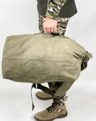 Сумка-рюкзак (армейский баул) 40 л. хаки - изображение 2