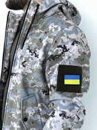 Тактическая куртка с флисом Terra Hot светлый пиксель XL - изображение 9