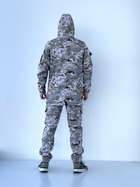 Тактическая куртка с флисом Terra Hot светлый пиксель S - изображение 3
