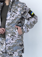 Тактическая куртка с флисом Terra Hot светлый пиксель S - изображение 4