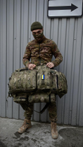 Тактический рюкзак 'FIELD' зеленый камуфляж 160 л. - изображение 2