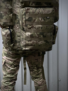 Тактический рюкзак 'FIELD' зеленый камуфляж 165 л. - изображение 6