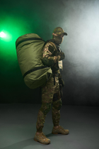Армійський рюкзак Баул хакі 100 л. - зображення 5