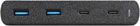 Мережевий зарядний пристрій UNIQ HUB Surge 90 W 2 USB Quick Charge 3.0 2 USB-C PD 3.0 Black (8886463668108) - зображення 2
