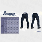 M-Tac брюки Aggressor Gen II Flex Синий 44/32 - изображение 14