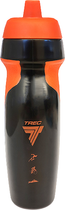 Пляшка для води Trec Nutrition Endurance PS 003 600 мл Black-Orange (5902114039721) - зображення 1