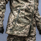 Куртка SoftShell + Толстовка флісова Armoline DIVISION Укрпіксель ММ14. L - зображення 7